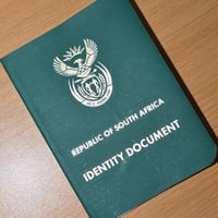 ez visa SA Green id book immigration foreigner visa permit