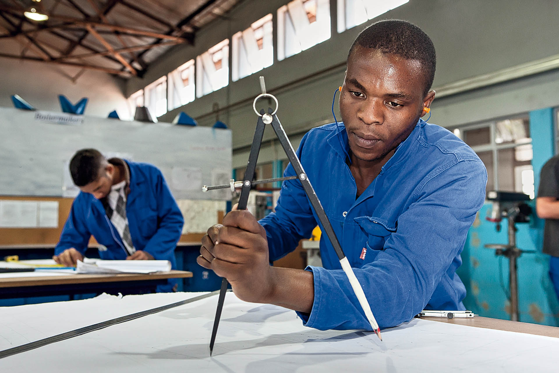 Black man working visa south africa